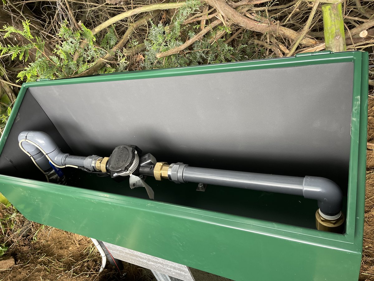 Pamu water metering installation